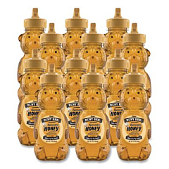 Busy Bee Clover Honey, 12 oz Bottle, 12/Carton (BB1002)