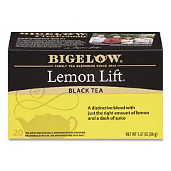Bigelow Lemon Lift Black Tea, 28/Box (10342)