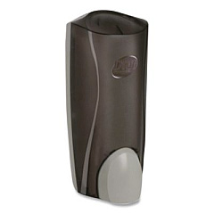 Dial Professional 1 Liter Manual Liquid Dispenser, 1 L. 5.1 x 4 x 12.3, Translucent Smoke (03922)