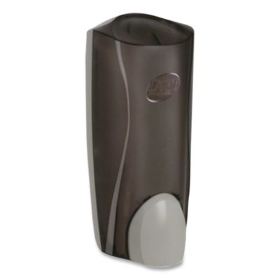 Dial Professional 1 Liter Manual Liquid Dispenser, 1 L. 5.1 x 4 x 12.3, Translucent Smoke (03922)