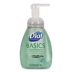 Dial Professional Basics Hypoallergenic Foaming Hand Wash, Honeysuckle Scent, 7.5 oz (06042)