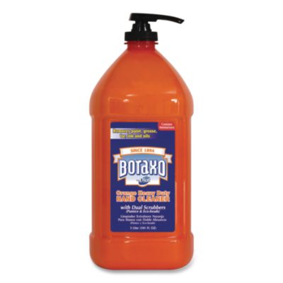 Boraxo Orange Heavy Duty Hand Cleaner, Citrus Scent, 3 L (06058)