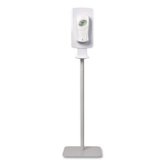 Dial Professional FIT Touch Free Dispenser Floor Stand, 15.7 x 15.7 x 58.3, White (09495EA)