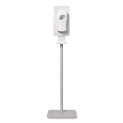 Dial Professional FIT Touch Free Dispenser Floor Stand, 15.7 x 15.7 x 58.3, White (09495EA)