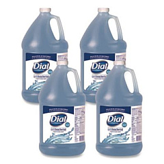 Dial Professional Antibacterial Liquid Hand Soap, Spring Water Scent, 1 gal, 4/Carton (15926)