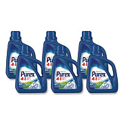 Purex Liquid Laundry Detergent, Mountain Breeze, 75 oz Bottle, 6/Carton (06094CT)