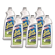 Soft Scrub Cleanser with Bleach Commercial 36 oz Bottle, 6/Carton (15519CT)