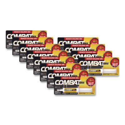 Combat Source Kill Max Roach Control Gel, 2.1 oz Syringe, 12/Carton (05455)