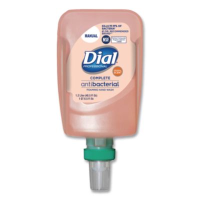 Dial Professional Antibacterial Foaming Hand Wash Refill for FIT Manual Dispenser, Original Scent, 1.2 L (16670EA)