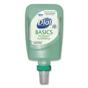 Dial Professional Basics Hypoallergenic Foaming Hand Wash Refill for FIT Manual Dispenser, Honeysuckle Scent, 1.2 L (16714EA)
