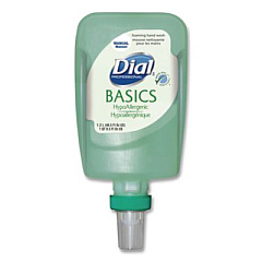Dial Professional Basics Hypoallergenic Foaming Hand Wash Refill for FIT Manual Dispenser, Honeysuckle Scent, 1.2 L (16714EA)