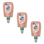 Dial Professional Antibacterial Foaming Hand Wash Refill for FIT Touch Free Dispenser, Original Scent, 1 L, 3/Carton (16674)