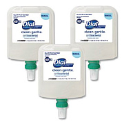 Dial Professional Clean+Gentle Antibacterial Foaming Hand Wash Refill for 1700 Dispenser, Fragrance-Free, 1.7 L, 3/Carton (32094)