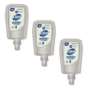 Dial Professional Antibacterial Gel Hand Sanitizer Refill for FIT Touch Free Dispenser, 1.2 L Bottle, Fragrance-Free, 3/Carton (19029)