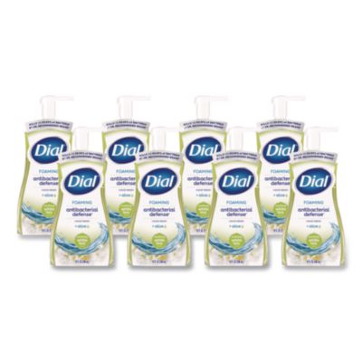 Dial Antibacterial Foaming Hand Wash Refill, Soothing White Tea Scent, 10 oz, 8/Carton (34733CT)