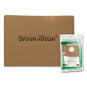 Green Klean GK-EurMM Replacement Bag, 3 Bags/Pack, 12 Packs/Carton