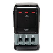 Dixie Tri-Tower Mini Dispenser, Holds Forks/Knives/Spoons or Sporks, 13.15 x 31.03 x 17.5, Black/Gray (DUSSTDSP3MIN)
