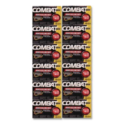 Combat Small Roach Bait, 12/Pack,  12 Packs/Carton (51910)