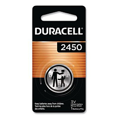 Duracell Lithium Coin Batteries, 2450, 36/Carton (DL2450BPK)