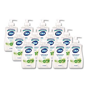 Dial Antibacterial Liquid Hand Soap, Aloe Scent, 11 oz, 12/Carton (20946CT)