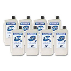 Dial Professional Antibacterial Liquid Hand Soap for Sensitive Skin Refill for 1 L Liquid Dispenser, Light Floral Scent, 1 L, 8/Carton (82839)