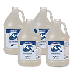 Dial Professional Antibacterial Liquid Hand Soap for Sensitive Skin Refill, Light Floral Scent, 1 gal, 4/Carton (82838)