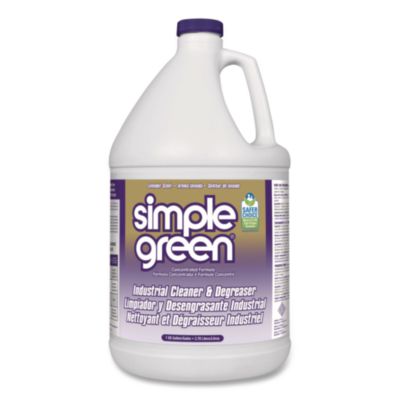 Simple Green Industrial Cleaner and Degreaser, Lavender Scent, 1 gal Bottle,  6/Carton (1600128)
