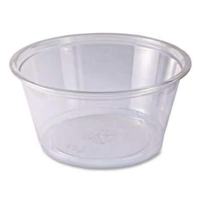 Pactiv Evergreen Recycleware Deli Containers, 5 oz, 3.6 x 2.6 x 1.8, Clear, Plastic, 1,000/Carton (9501008)