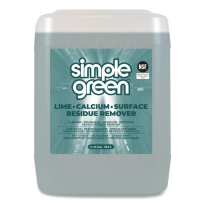 Simple Green Lime Calcium Surface Residue Remover, 5 gal Pail (1700005)