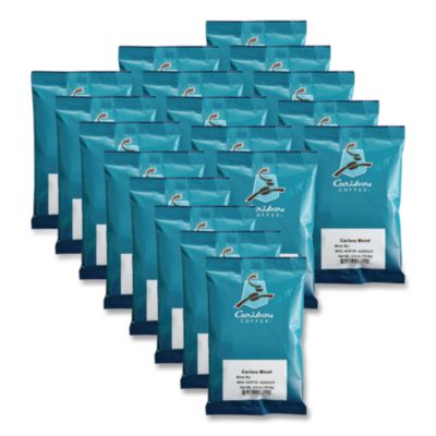 Caribou Coffee Caribou Blend Ground Coffee, 2.5 oz, 18/Carton (008710)