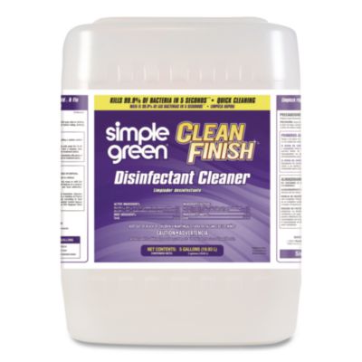 Simple Green Clean Finish Disinfectant Cleaner, Herbal Scent, 5 gal Pail (2800005)