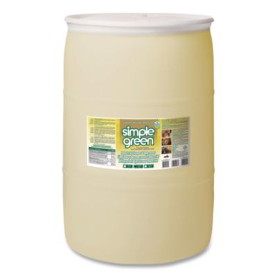 Simple Green Industrial Cleaner and Degreaser, Lemon Scent, 55 gal Drum (3014055)