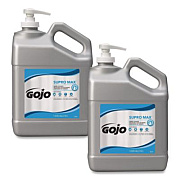 GOJO SUPRO MAX Hand Cleaner, Floral, 1 gal Pump Bottle, 2/Carton (097902CT)