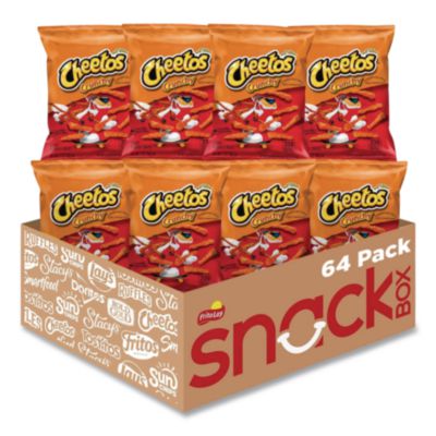 Cheetos Crunchy Cheese Flavored Snacks, 2 oz Bag, 64/Carton (44366)