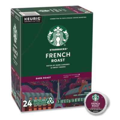 Starbucks French Roast K-Cups, 24/Box (011111158)