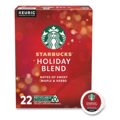 Starbucks Holiday Blend K-Cup, 22/Box (12412029)