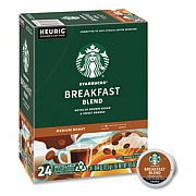 Starbucks Breakfast Blend K-Cups, 24/Box (011111157)