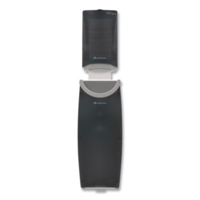 Georgia Pacific Professional Safe-T-Gard Door Tissue Dispenser/Trash Receptacle, 6.75 x 4 x 11, Smoke (59513)