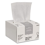 Georgia Pacific Professional AccuWipe Recycled One-Ply Delicate Task Wipers, 1-Ply, 4.5 x 8.25, Unscented, White, 280/Box (29712)