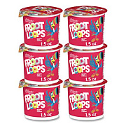 Kellogg's Froot Loops Breakfast Cereal, Single-Serve 1.5 oz Cup, 6/Box (01246)
