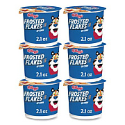 Kellogg's Breakfast Cereal, Frosted Flakes, Single-Serve 2.1 oz Cup, 6/Box (01468)