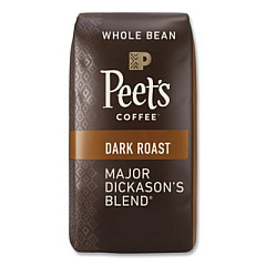 Peet's Coffee & Tea Bulk Coffee, Major Dickason's Blend, Whole Bean, 1 lb Bag (500705)