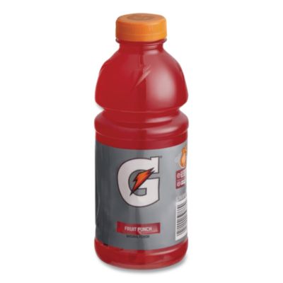 Gatorade G-Series Perform 02 Thirst Quencher Fruit Punch, 20 oz Bottle, 24/Carton (28667)