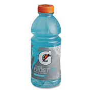 Gatorade G-Series Perform 02 Thirst Quencher, Glacier Freeze, 20 oz Bottle, 24/Carton (32486)