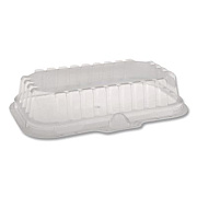 Pactiv Evergreen OPS Dome-Style Lid, 17S Shallow Dome, 8.3 x 4.8 x 1.5, Clear, Plastic, 252/Carton (0CI8S17S0000)