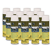 Misty Heavy-Duty Glass Cleaner, Citrus, 19 oz Aerosol Spray, 12/Carton (1001482)