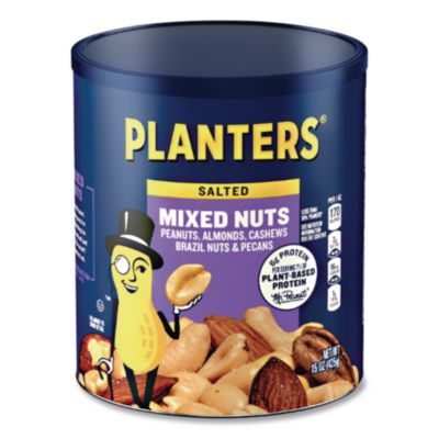 Planters Mixed Nuts, 15 oz Can (01670)