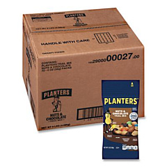 Planters Trail Mix, Nut and Chocolate, 2 oz Bag, 72/Carton (00027)