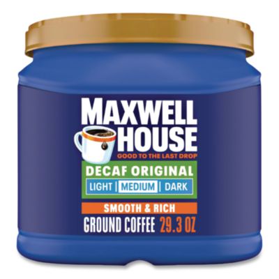 Maxwell House Coffee, Decaffeinated Ground Coffee, 29.3 oz Can (04658)