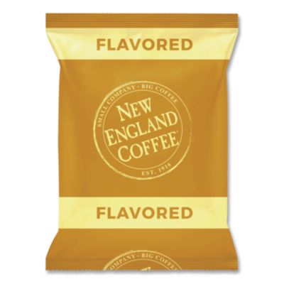 New England Coffee Coffee Portion Packs, Hazelnut Creme, 2.5 oz Pack, 24/Box (026530)